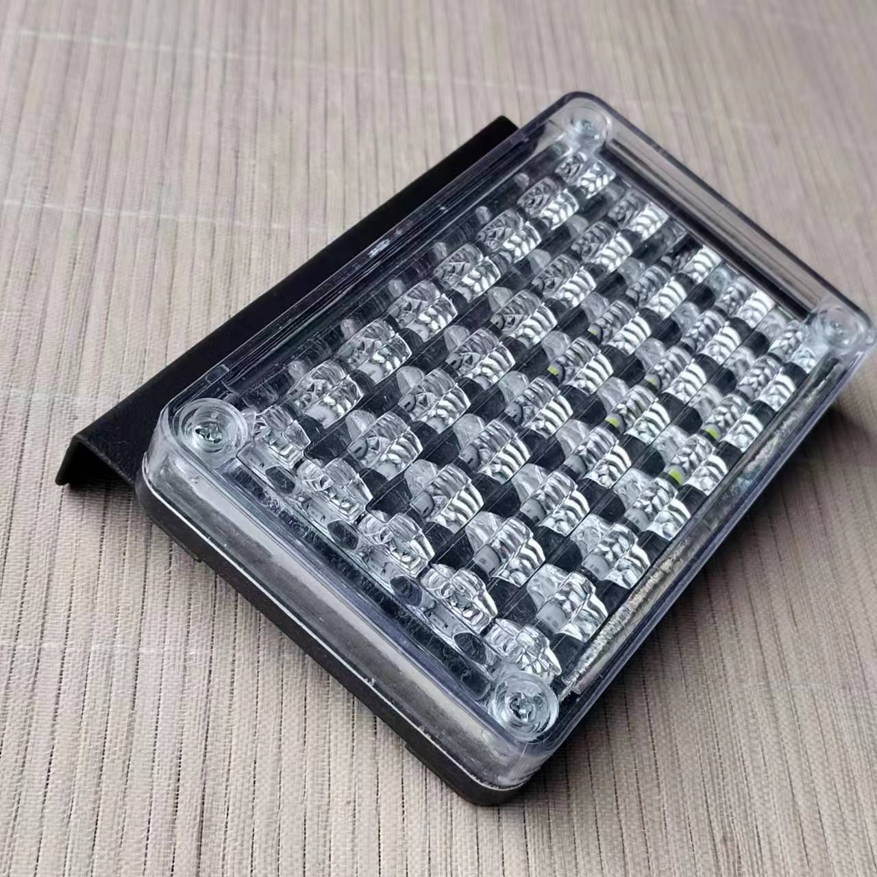 LED truck red and blue flashing lights for warning and anti-tailgating, modified super bright tail lights, flashing multi-color 12V24V
