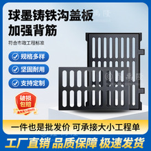 厂家直供球墨铸铁排水沟沟盖板 市政园林出水口球墨铸铁雨水篦子