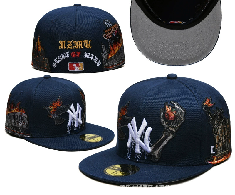 Baseball Cap MLB embroidered, sizes 7–7 5/8 (55.8–60.6 cm), multi-color options