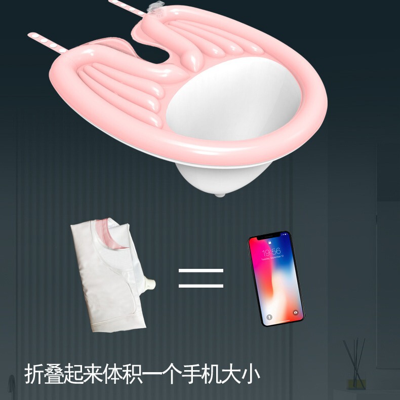 大人は仰向けに頭を洗います。|undefined
