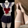 White+white edge stockings