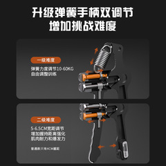 TMT counting gripper sports men's high-elastic hand trainer fitness adjustable spring gripmeter