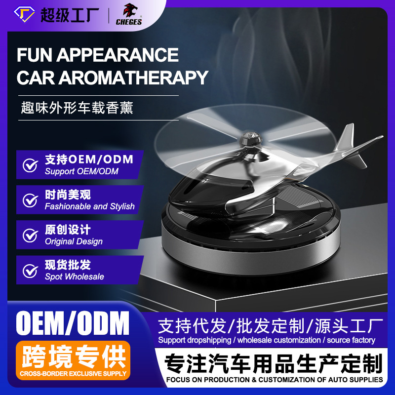 rotating airplane solar-powered for auto