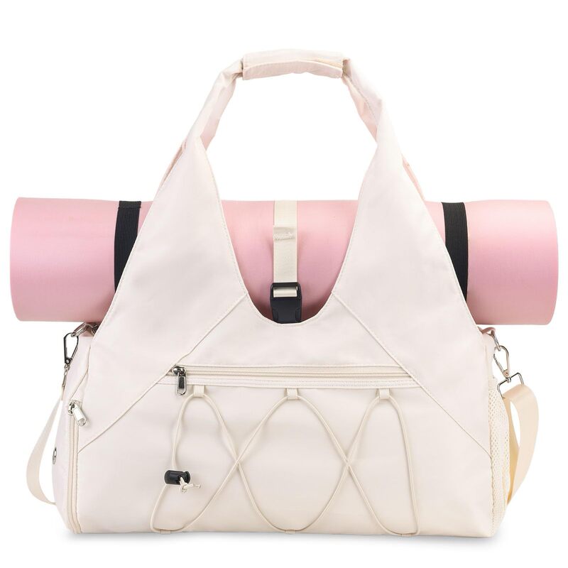 New Water Bottle Yoga Bag Lightweight Weekend Luggage Bag with Shoe Compartment Swimming Yoga Storage Bag Sports Fitness Bag