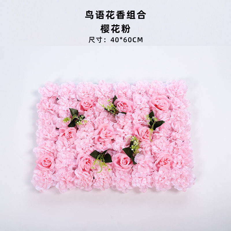 造花壁造花バラアジサイダリリ花立体背景壁窓造園結婚式結婚式装飾花列|undefined