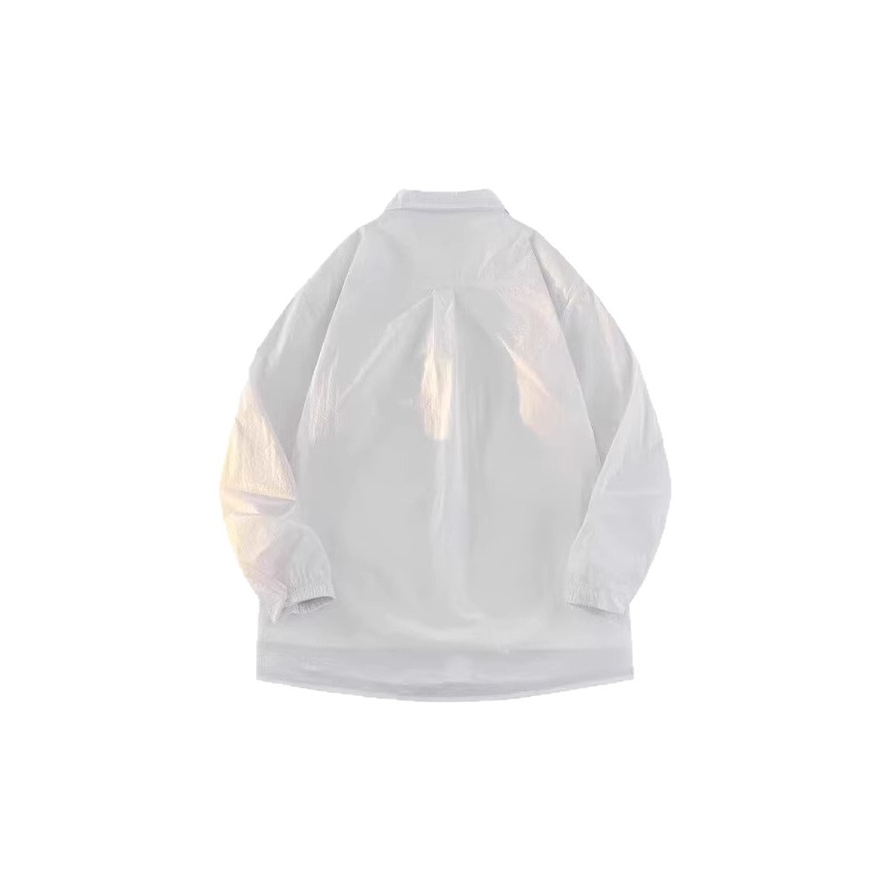 Japanese thin silk summer trend fashionable shirt