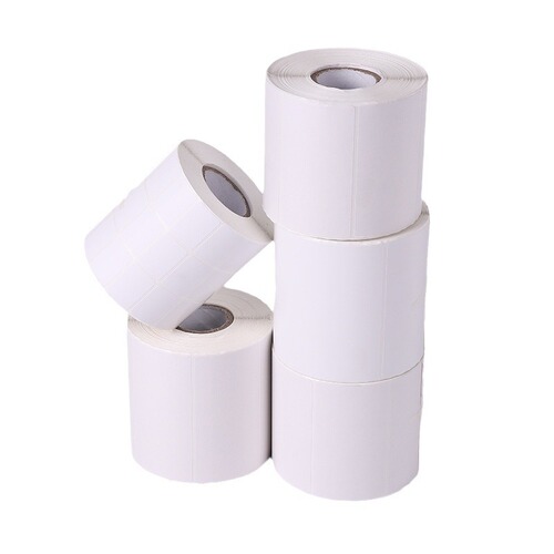 Self-adhesive labels printed on copperplate paper 100304050, small batch round debossed stickers, egg yolk cookie stickers