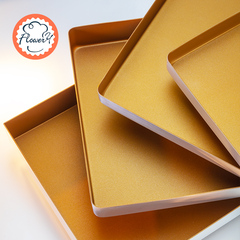 A5L Home Pan Cake Roll 28x28 Rectangle Ancient Wafer Baking Oven Non-stick