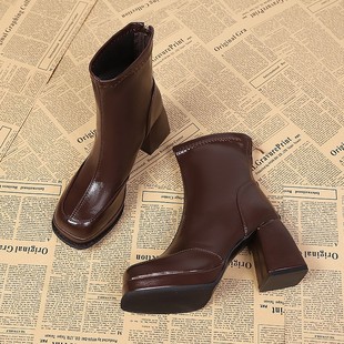 ���^ѥ�Ӹ߸���ѥŮ2026�¿��ˮ̨���݆�ѥ�ﶬ�R��ѥ�nϵС��ѥ