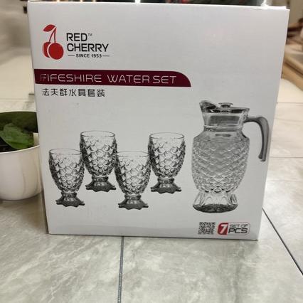 1.8L sirena agua fría tetera de vidrio de gran capacidad tetera con tapa tetera de jugo fría blanca tetera de té especial para barra