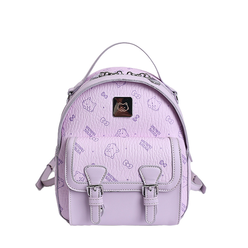 Moda extranjera estilo coreano simple sensación diaria 2026 nuevo hombro mochila bolsa de cubo portátil temperamento casual