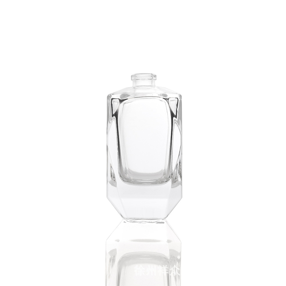 Las botellas de perfume transparentes de venta caliente en el comercio exterior se pueden etiquetar como botellas vacías de vidrio de 50 ml, un conjunto de modelos de Oriente Medio. image 7