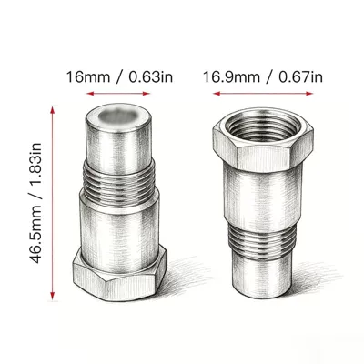 New cross-border 304 stainless steel Katalizator