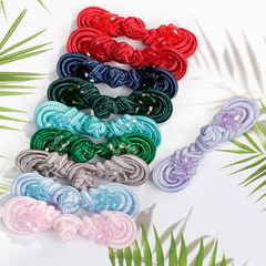 Qipao hairpin hand-embroidered pearl Chinese-style button sweater coat Chinese dress decoration button Tang suit Hanfu button