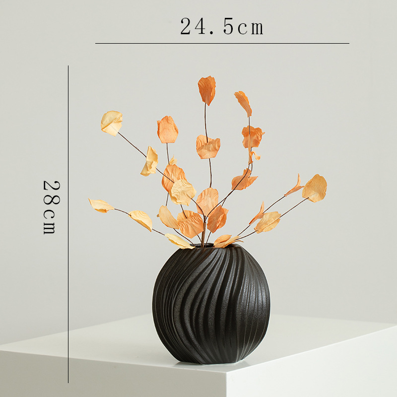 징바이소(검은색) + 주름진 잎 가지 1개(주황색)