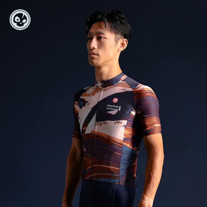 VNS Little Skull "Wanxiang" Medici Männer Kuerzärm Top Strooss Vëlosanzug Atmungsaktiv Summer_voghion.com