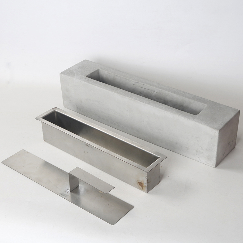 그레이 35*10*10cm "(스테인리스 스틸 베이스 + 커버 포함)