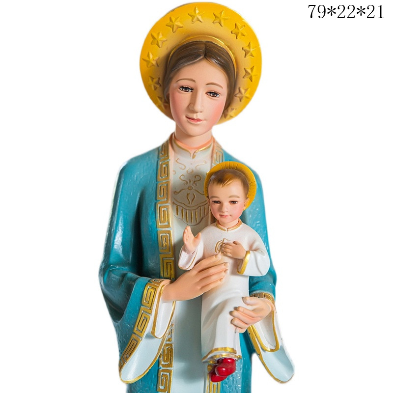 Posta gratuita 80cm estatuas Wangguang decoración de estatuas domésticas decoración de decoración de la sala de estar