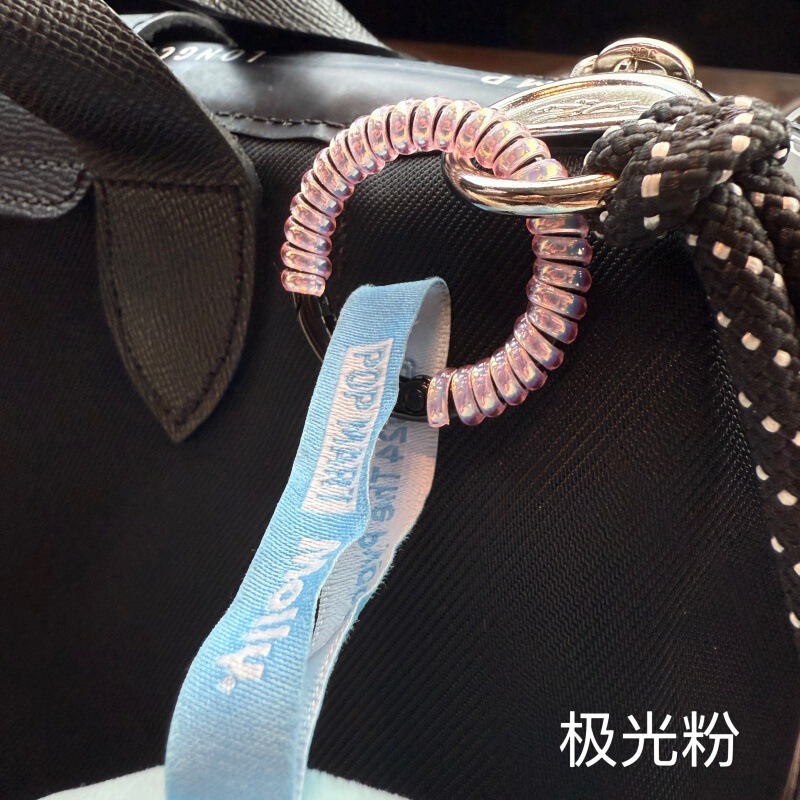 labubu公仔防丢保护圈拉布布娃娃挂绳钥匙扣防丢自由裁剪保护线|undefined