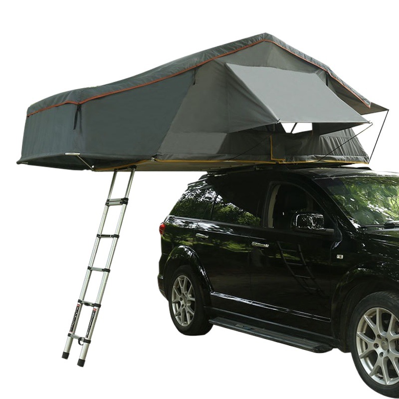 Tienda de techo acampar al aire libre automático auto-conducción suave superior plegable tienda de techo extendido tienda de apertura rápida a prueba de lluvia