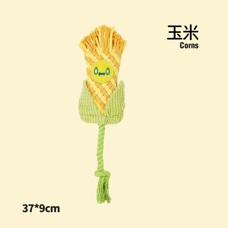 매듭과 강을 빼는 옥수수