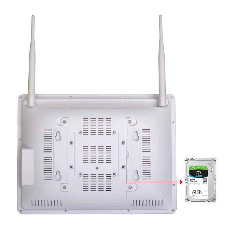 Graffiti wireless monitoring kit camera, full monitor set with screen, indoor and outdoor wifi camera export