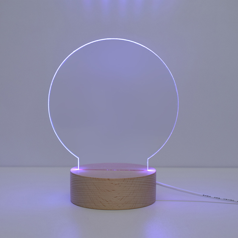 Ventas directas de la fábrica nuevo blogger mismo mensaje creativo luz noche dormitorio lámpara decoración adornos