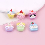 严选树脂小配件小狗蛋糕冰淇淋diy奶油胶手机壳服饰帽子饰品配件