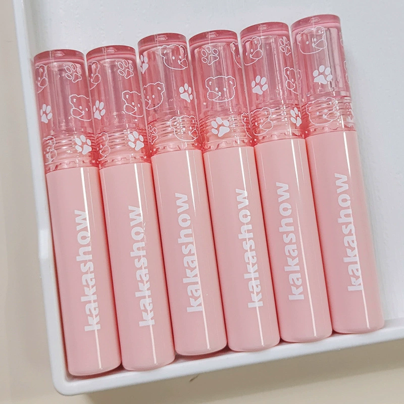 Matte lip gloss, lipstick, translucent shading, mirror effect