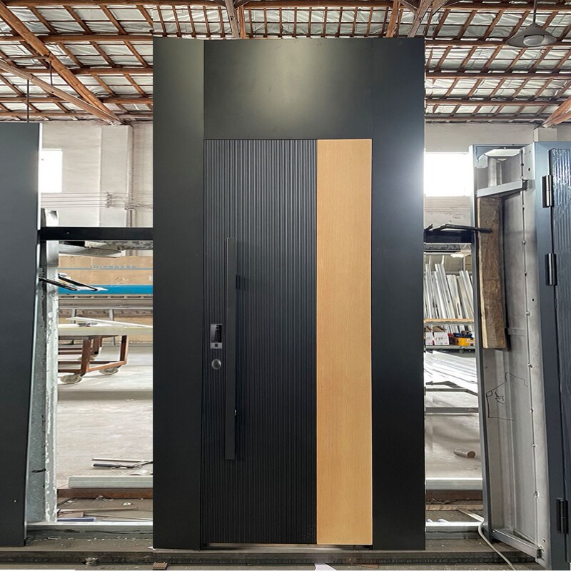 Precision-Cast Aluminum Door, Rural Self-Built House Entrance Door, Villa Door, Class a Anti-Theft Door, One Door, One Scene, Factory Direct Sale