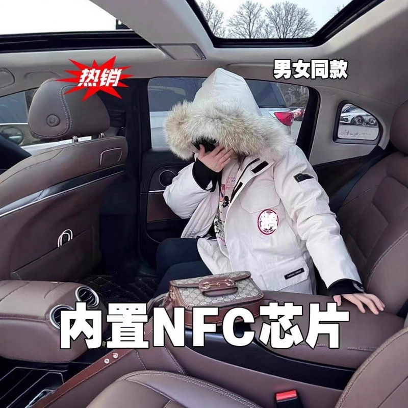 Putian Factory High-Quality 08 Model Goose down Jacket for Men and Women, Expedition Mid-Length Workwear Parka Coat