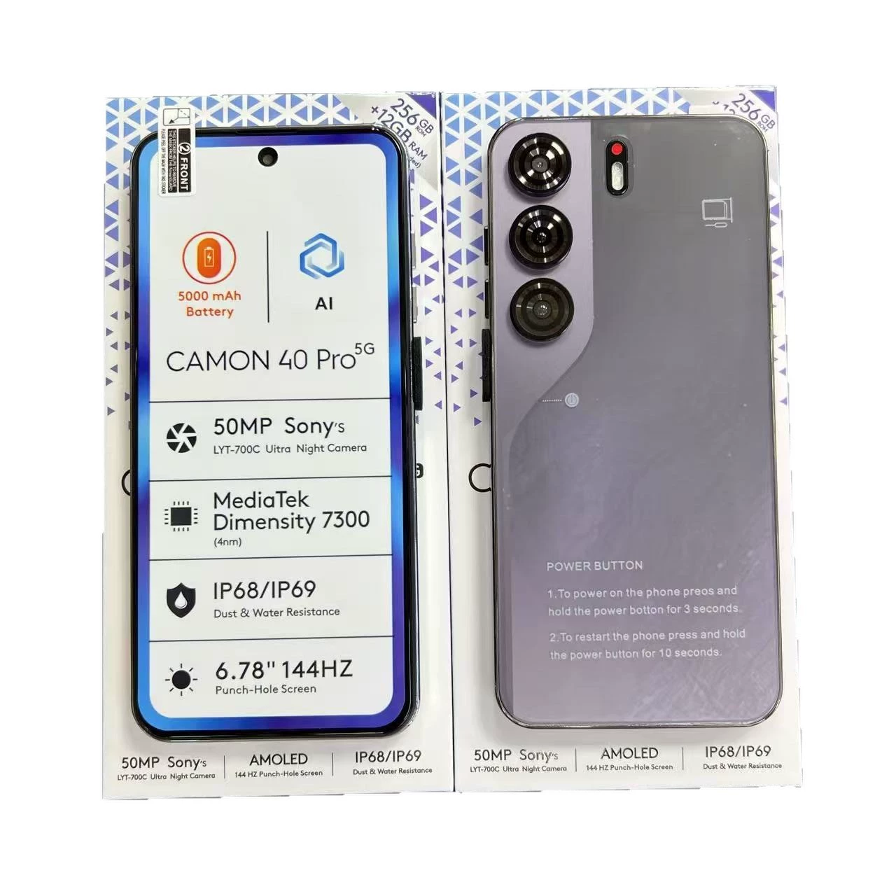 Смартфон Google 40, 256 ГБ, Android, 6,6‑дюймовый экран