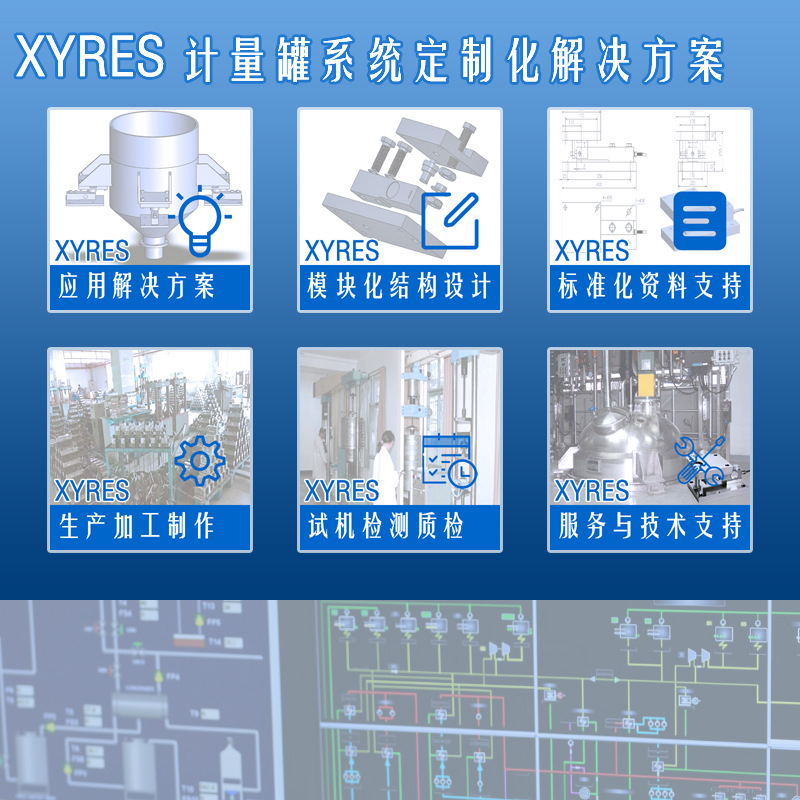 XYRES電子稱重式計量罐系統 服務支持