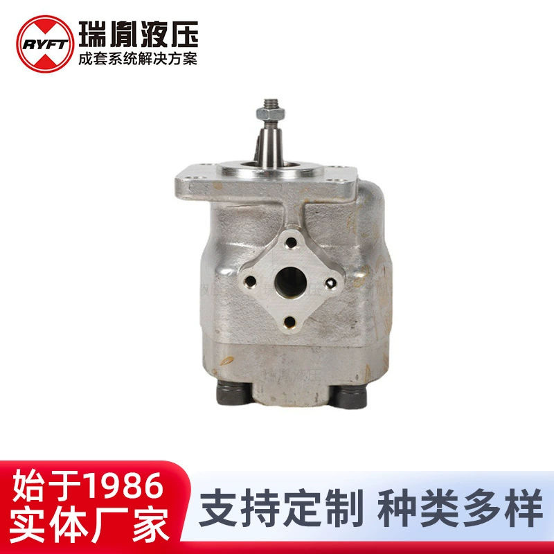 Производитель поставляет гидравлический шестеренчатый насос для гидравлической системы с высокой объемной эффективностью Rui Yi