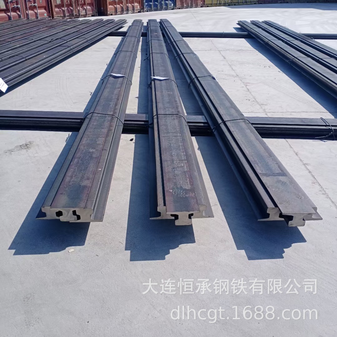 哪里卖A75钢轨？大连恒承供应A75钢轨 德标DIN536 欧标轨道