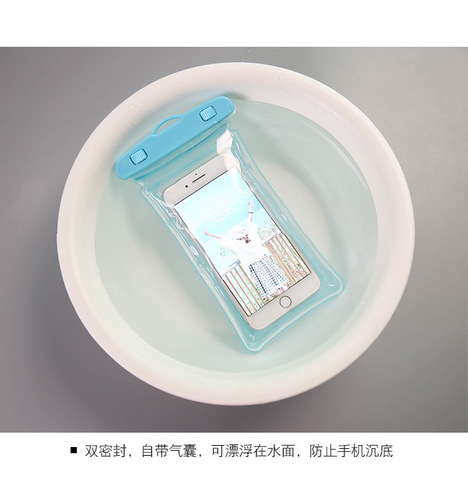 99% universal waterproof mobile phone bag PVC fully transparent mobile phone bag outdoor sports swimming touch screen waterproof mobile phone case
