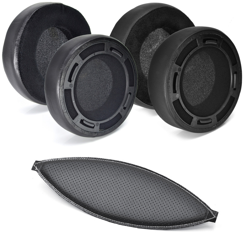 Suitable for Hifiman headphones without holes in sheepskin perforated sheepskin large beveled sheepskin earmuffs