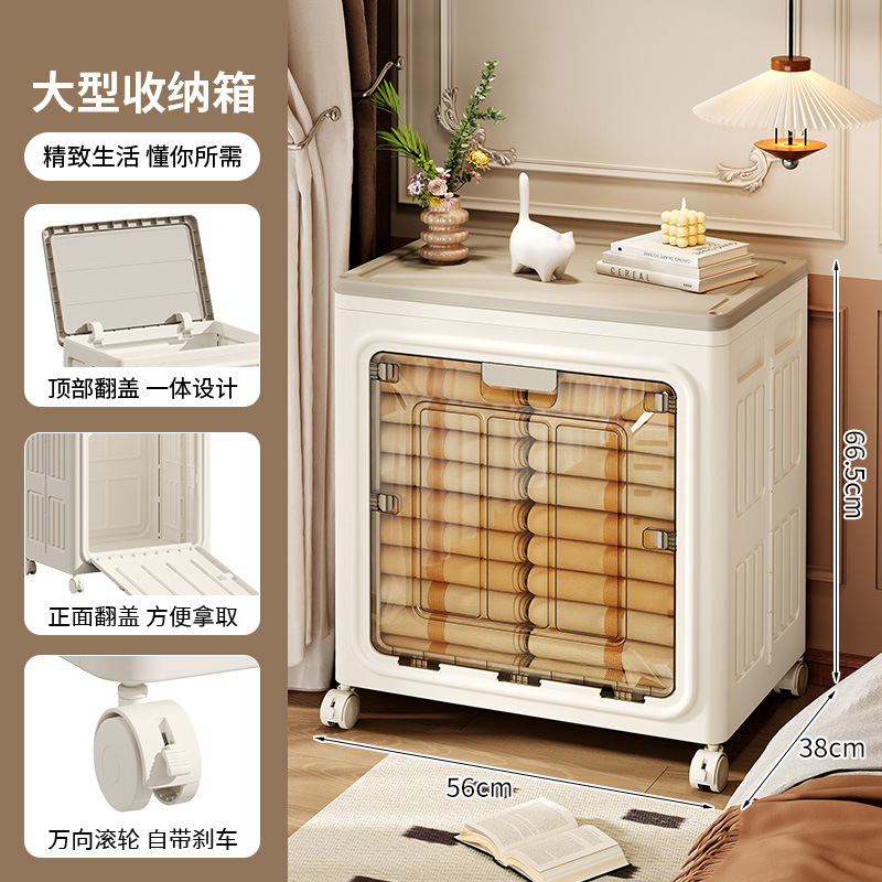 Caja de almacenamiento plegable 3066 - Puerta transparente