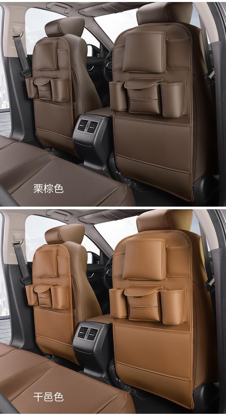 Cross-border car seat back storage bag hanging bag multifunctional storage box car seat back storage bag car supplies