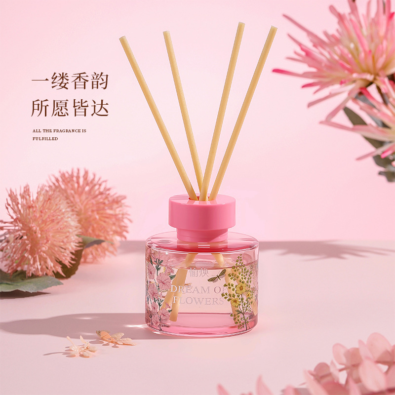 繁花之境无火香薰家用卧室内空气清新高级感香薰摆件精油香水香氛