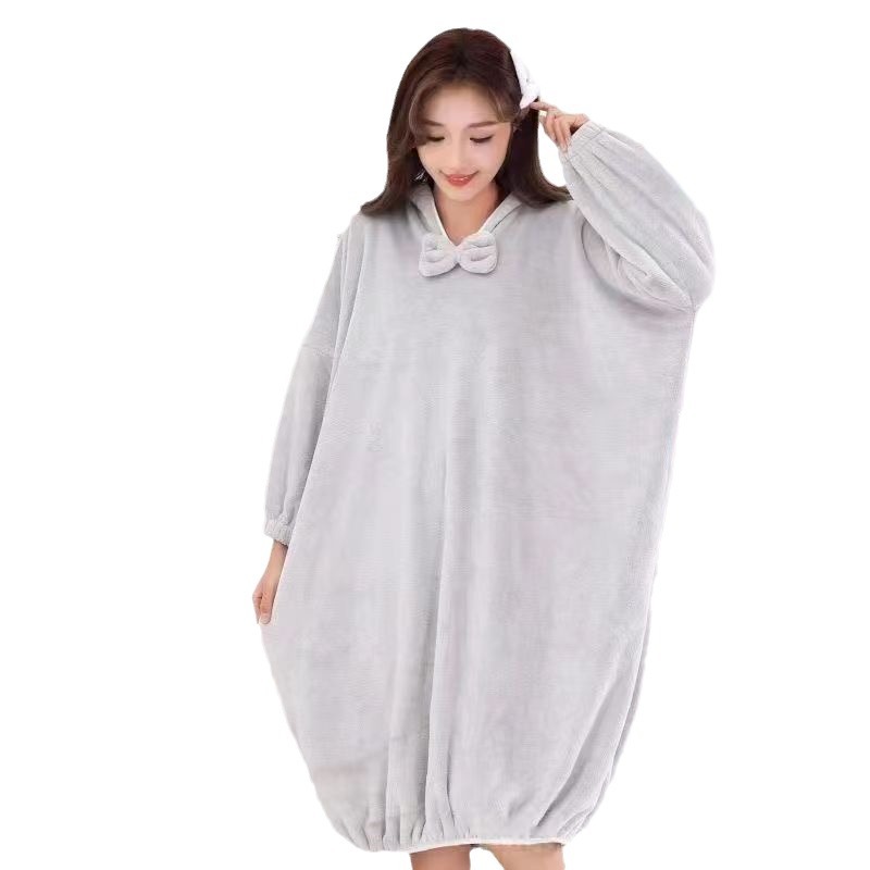 목욕 가운 흡수 클래스 A 사계절 조명 홈 파자마 홈 옷 흡수성 의류 순수 면보다 후드 목욕 타월 착용