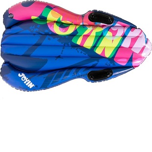 Factory Direct cold-resistant PVC inflatable snowboard pull thickened yacht inflatable snow ski ring seat ring wholesale
