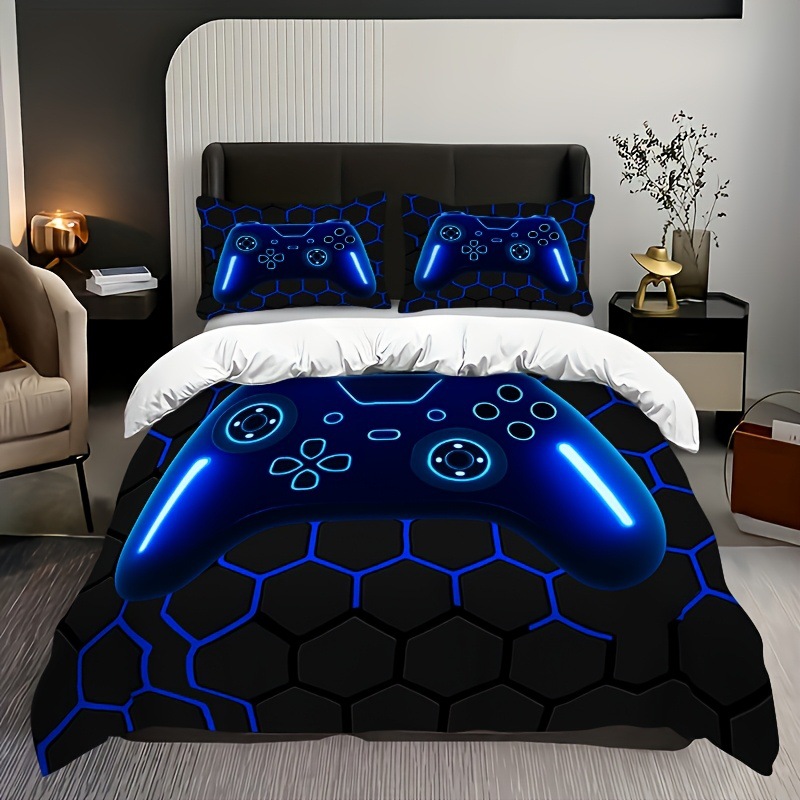 Textil doméstico transfronterizo abrasivo digital impresión quilt kit retro mango de juego fuente fábrica asume TEMU / JIT