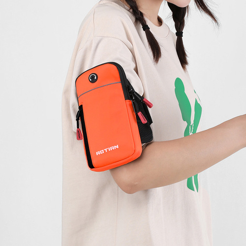 Ottain New Model Phone Arm Bag Trendy Fashion Outdoor Travel Mini Bag Running Bag for Women and Men 36011#