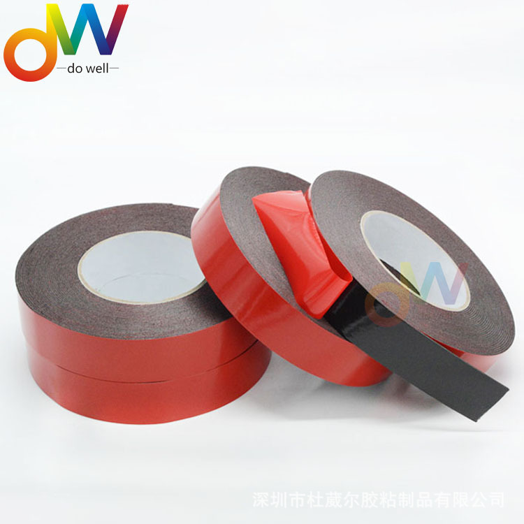 厂家直销 防水泡棉双面胶 屏幕密封泡棉胶 PE泡绵双面胶 来图生产