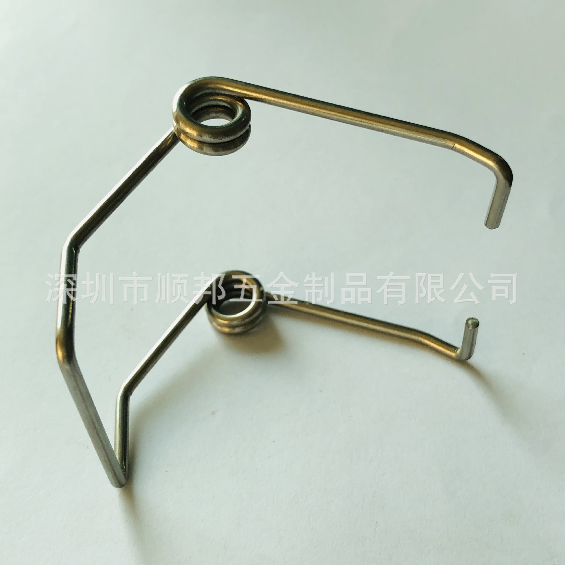 厂家直销爆款 LED灯饰 筒灯卡扣弹簧 射灯扭转弹簧加工 批发