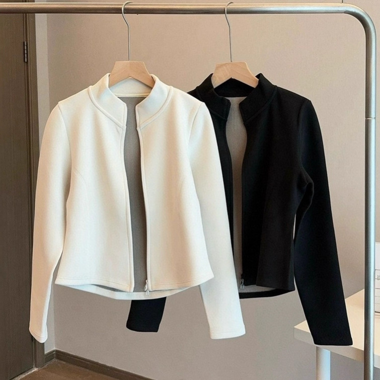 Super Flattering! Ultra-Fine Double-Sided Technology Composite Fleece, Warm and Lightweight Women's Jacket