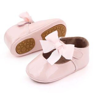 Cute Baby Patent Leather First Walker Shoes for Girl 2024 In