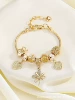 120# Golden Big Bow Pendant YCB631