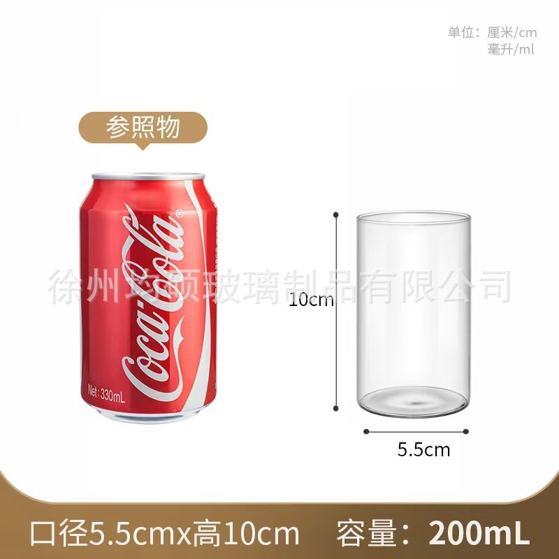 国境を越えた売れ筋透明円筒形ストレートガラス花瓶ヨーロピアンスタイルのシンプルな燭台ライト高級ホームドライフラワー装飾装飾品|undefined